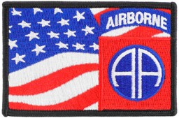 Bild von 82nd Airborne All American US Flagge Abzeichen Patch